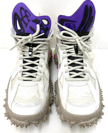 ナイキ NIKE Off-White × Nike Air Terra Forma "Summit White and PSYCHIC PURPLE" メンズ靴 スニーカー ロゴ ホワイト 201-shoes397