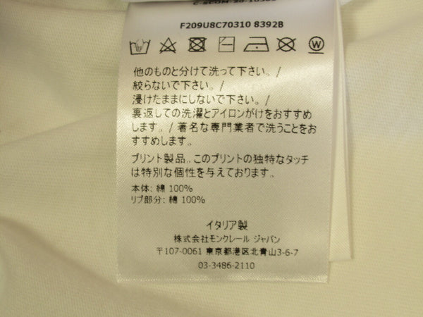MONCLER 7 FRAGMENT HIROSHI FUJIWARA モンクレール フラグメント ヒロシフジワラ ミュウツー プリント Tシャツ 半袖