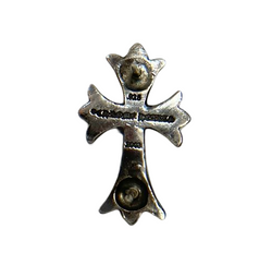 クロムハーツ CHROME HEARTS PIN CROSS-TINY Stick Pin TINY Ch Cross クロス タイニー スティック ピン ブローチ ピンズ バッジ ピンバッジ メンズアクセサリー アイテム_アクセサリー シルバー 101goods-79