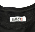 ピザニスタ  PIZZANISTA バッグ ロゴ プリント 半袖Tシャツ 黒 Tシャツ ロゴ ブラック LLサイズ 103MT-161