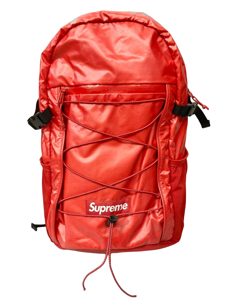 シュプリーム SUPREME 17AW Backpack CORDURA Red リュック ロゴ