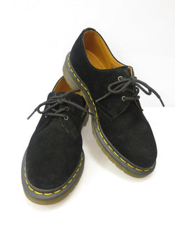 ドクターマーチン Dr.Martens スエード シューズ 黒 紐 3  AW006 GV07S メンズ靴 その他 ブラック 101-shoes103