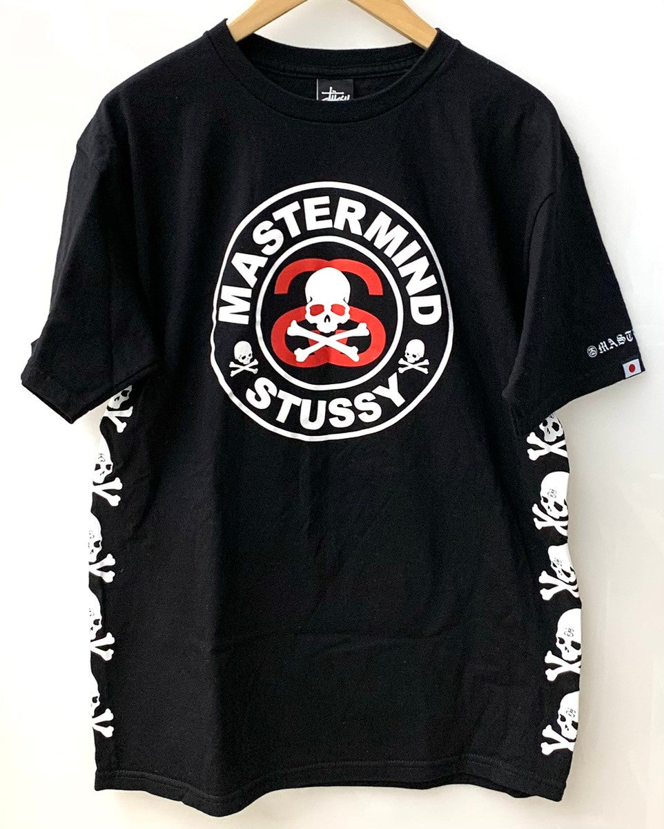STUSSY X mastermind JAPAN Ｔシャツ 黒 ＭサイズＭサイズカラー - T 