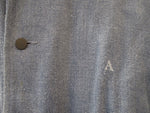 Aganovich アガノヴィッチ ステンカラーコート ジャケット ブルー メンズ サイズ46 フランス製