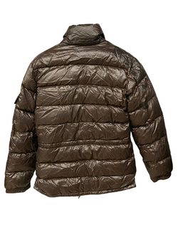 モンクレール MONCLER ダウンジャケット ダウン ダークブラウン系 茶 アウター  サイズ0 ジャケット 無地 ブラウン 101MT-1301
