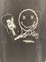 ナンバーナイン NUMBER (N)INE 9周年 9th anniversary Nirvanaguitarclash  ニルヴァーナ ギタークラッシュ 半袖 トップス カットソー 黒 サイズ2 Tシャツ プリント ブラック 101MT-1823
