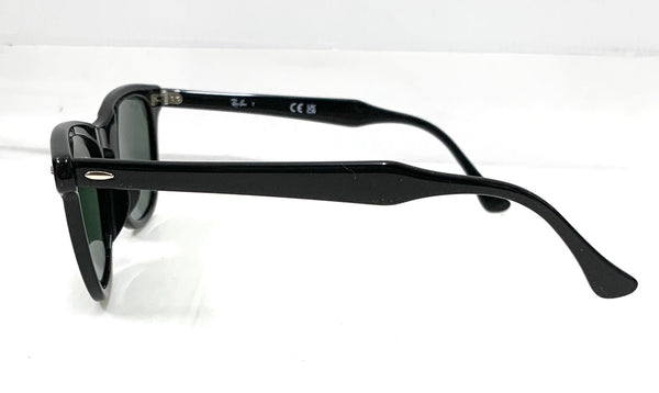 【中古】レイバン Ray-Ban EAGLE EYE RB2398F 眼鏡・サングラス 眼鏡 ロゴ ブラック 201goods-253