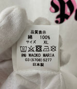 ワコマリア WACKO MARIA GUILTY PARTIES USA BODY クルーネック Tee 日本製 Tシャツ プリント ホワイト LLサイズ 201MT-1341
