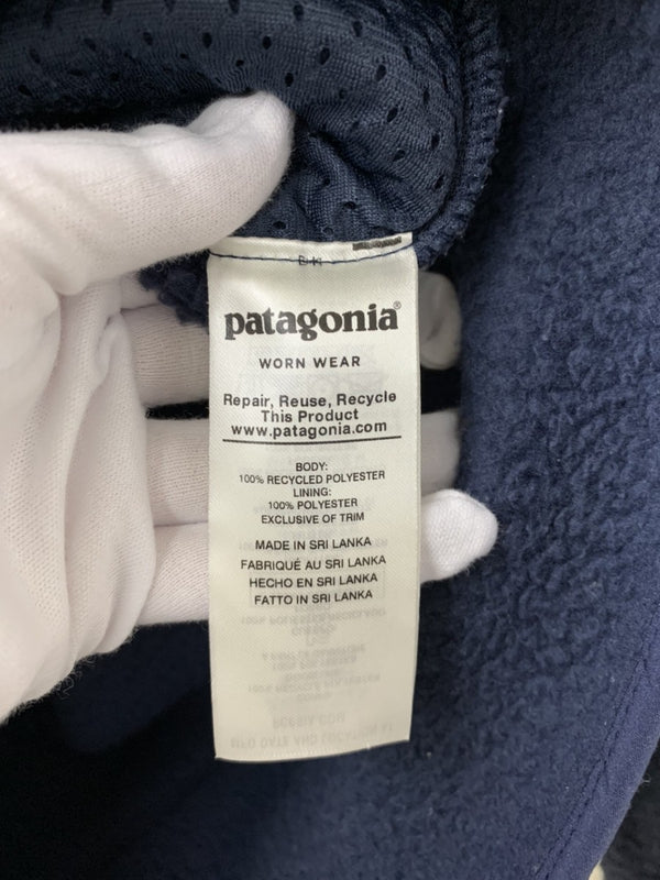 パタゴニア PATAGONIA レトロパイルジャケット フリース ジップアップ ブルゾン STY22801 ジャケット ワンポイント ネイビー Sサイズ 201MT-312