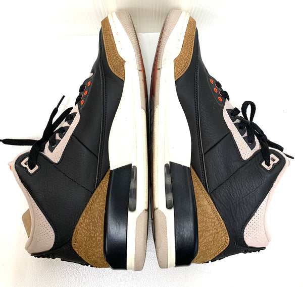 ナイキ NIKE AIR JORDAN 3 RETRO  CT8532-008 メンズ靴 スニーカー ロゴ ブラック 201-shoes386