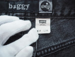 リーバイス Levi's シルバータブ SILVER TAB バギー baggy ジーンズ ボトムス  34×34  デニム 無地 グレー 101MB-87