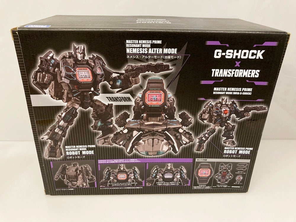 ジーショック G-SHOCK TAKARA TOMY トランスフォーマー コラボレーションモデル マスターネメシスプライム レゾナントモード 時計  DW-5600TF19-SET メンズ腕時計101watch-33