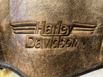 ハーレーダビッドソン Harley-Davidson シープムートン B-3 フライトジャケット HARLEY DAVIDSON 羊毛革 ブラウン系 ムートンコート アウター ジャケット 無地 ブラウン Mサイズ 101MT-1102