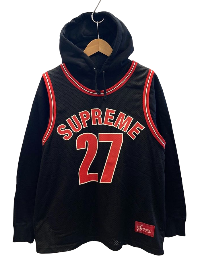 シュプリーム SUPREME 21SS Basketball Jersey Hooded Sweatshirt ...