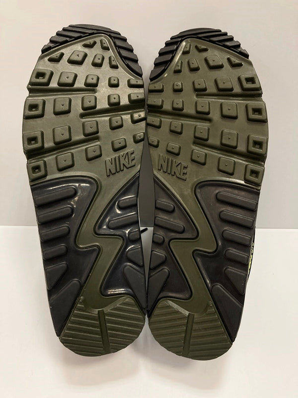 ナイキ NIKE AIR MAX 90 MEDIUM OLIVE/VOLT/SEQUOIA エアマックス ミディアムオリーブ 緑 グリーン系 DQ4071-200 メンズ靴 スニーカー カーキ 27.5cm 101-shoes1414