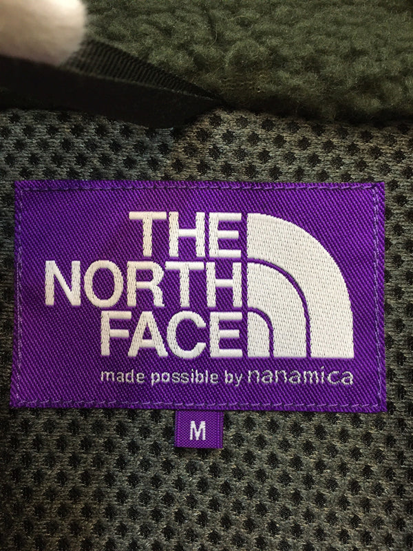 ノースフェイス THE NORTH FACE パープルレーベル　NA20510N　フリース ジャケット 無地 カーキ Mサイズ
