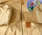 バズリクソンズ BUZZ RICKSON'S フライトジャケット Buzz Rickson's アウター ジャケット ベージュ系 ブルゾン 刺繍  BR10626 BR10831  36 ジャケット 刺繍 ベージュ 101MT-967