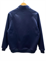 キャリー CALEE Stand collar bonding jacket Navy スタンドカラージャケット ジップ ネイビー系 紺 Made in JAPAN 日本製  ジャケット ワンポイント ネイビー Mサイズ 101MT-1569