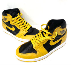 ナイキ NIKE Air Jordan 1 High OG "Pollen" 555088-701 メンズ靴 スニーカー ロゴ イエロー 27.5cm 201-shoes584