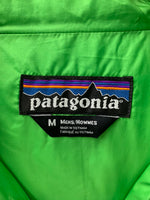 パタゴニア PATAGONIA Micro puff hoody キルティング ジップアップ フーディー 84220FA12 ジャケット ロゴ グリーン Mサイズ 201MT-1421