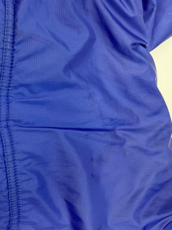 パタゴニア PATAGONIA ダウンジャケット アウター ブルー系 ネイビー系 ロゴ  ジャケット ワンポイント ブルー Mサイズ 101MT-1721