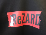 ReZARD/リザード/#FR2/Youtuberヒカル/コラボ/パーカー/ブラック/黒/バックプリント/うさぎ/グラフィック/ReZARD × #FR2/collaboration Item