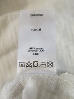 Supreme シュプリーム 18SS Arch S/S Top プリント Tシャツ トップス 半袖 ロゴ グレー 灰 ライトグレー 綿100％ コットン 袋付き サイズM メンズ  (TP-799)