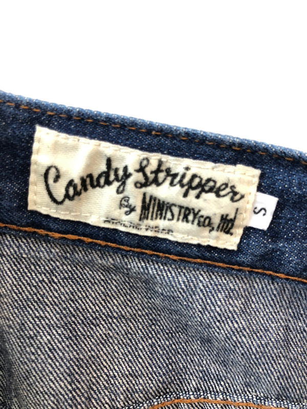 【中古】candy stripper　キャンディストリッパー　デニム　パンツ　S