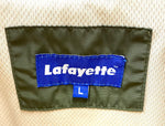 ラファイエット Lafayette フリースジャケット LA191014 ジャケット ロゴ ホワイト Lサイズ 201MT-1961