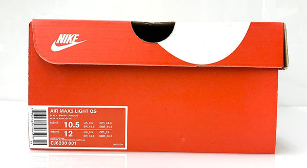 ナイキ NIKE AIR MAX 2 LIGHT QS  CJ6200-001 メンズ靴 スニーカー ロゴ マルチカラー 28.5cm 201-shoes673