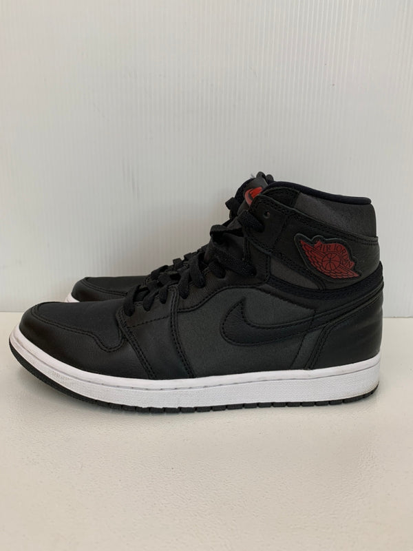 ナイキ NIKE エアジョーダン 1 レトロ ハイ オリジナル AIR JORDAN 1 RETRO HIGH OG 555088-060 メンズ靴 スニーカー ワンポイント ブラック 201-shoes274