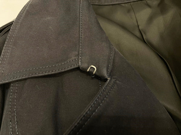 ザ・リラクス THE RERACS CLOTHING DEPOT トレンチコート アウター ブラック系 黒 Made in JAPAN 日本製 サイズ48 ジャケット 無地 ブラック 101MT-1485