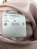 EMIRIA　WIZ　エミリアウィズ　ノースリーブワンピース　タグ付き　ピンク　サイズM　