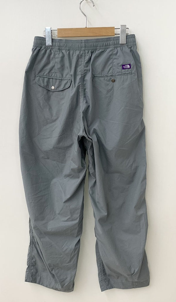 【中古】ノースフェイス THE NORTH FACE パープルレーベル PURPLE LABEL Shirred Waist Pants シャーリングウエストパンツ NT5004N ボトムスその他 ワンポイント ブルー Sサイズ 201LB-38