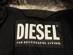 ディーゼル DIESEL L-MUDDY leather jacket 0CFAK 9XX レザージャケット 黒 A03694 ジャケット 無地 ブラック Mサイズ 101MT-2059