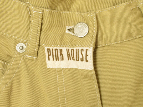 PINK HOUSE ピンクハウス ロングスカート ベージュ レトロ レディース size L