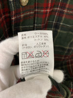 ペンドルトン PENDLETON ネルシャツ ウールシャツ USA製 29685 長袖シャツ チェック グリーン LLサイズ 201MT-1077