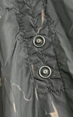ディーゼル DIESEL ナイロンパーカー オーバーサイズ 総柄 ジャケット ロゴ ブラック XXSサイズ 201MT-1869