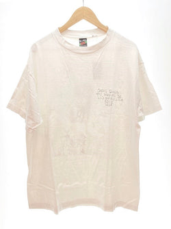 セントマイケル SAINT MICHAEL SS TEE SAINT DEATH WHITE 22SS トップス 半袖 クルーネック ホワイト 白 Made in JAPAN  SM-S22-0000-061 Tシャツ ホワイト Lサイズ 101MT-643