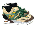 プーマ PUMA BLACK FIVES TRC ブレイズ ミッド  390514-01 メンズ靴 スニーカー ロゴ カーキ 201-shoes436