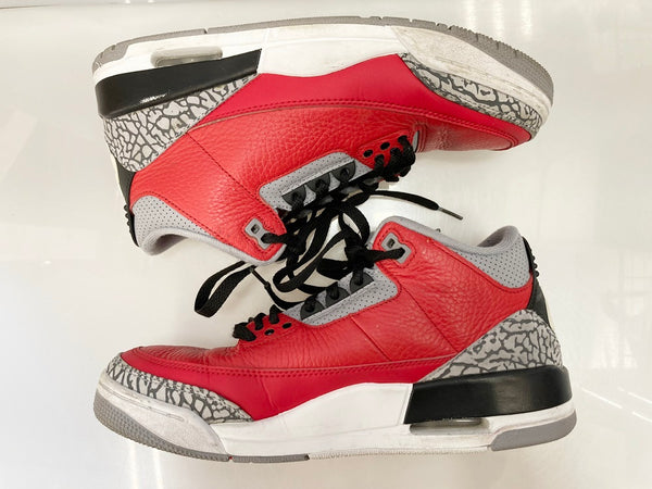 ナイキ NIKE AIR JORDAN 3 RETRO SE FIRE RED CEMENT GREY ナイキ エアジョーダン 3 レトロ スペシャルエディション ファイアレッド セメントグレー レッド系 赤 シューズ CK5692-600 メンズ靴 スニーカー レッド 26cm 101-shoes941