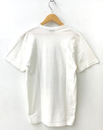 ステューシー STUSSY Big and Meaty クルーネック Tee メキシコ製 Tシャツ プリント ホワイト Mサイズ 201MT-938