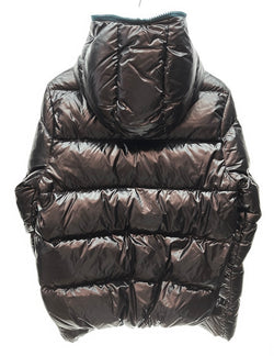 デュベティカ DUVETICA DIONISIO ディオニシオ ダウン ジャケット アウター 黒 ブラック ジップ フード サイズ46 U.2250.00-1035R ジャケット 無地 ブラック 101MT-564