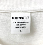 ワコマリア WACKO MARIA  GUILTY PARTIES 22ss WASHED HEAVY WEIGHT CREW NECK T-SHIRT  22SSE-WMT-WT01 Tシャツ ロゴ ホワイト Lサイズ 201MT-1650