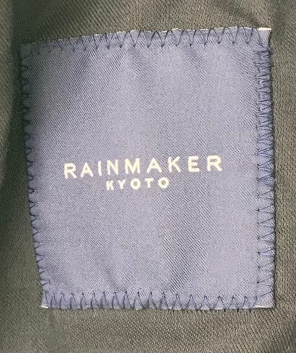 レインメーカー RAINMAKER SEAMLESS EASY TROUSERS RM182-037 スラックス 無地 ネイビー 4サイズ 201MB-524