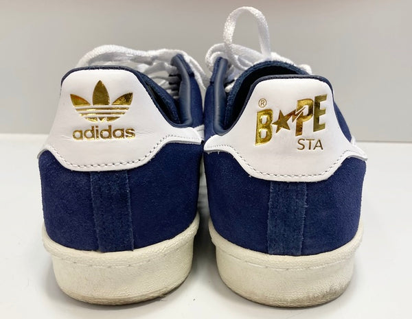 アディダス adidas ×ア ベイシング エイプ CAMPUS 80s BAPE キャンパス 80S ベイプ  ID4770 メンズ靴 スニーカー ネイビー 26.5cm 101-shoes1209