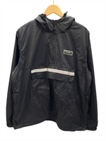 ステューシー STUSSY Contrast Ripstop Anorak ナイロンジャケット アノラック フード ワンポイント ブラック系 黒 115403 ジャケット ロゴ ブラック Mサイズ 101MT-1531