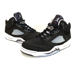 ナイキ NIKE エアジョーダン 5 レトロ AIR JORDAN 5 RETRO ムーンライト CT4838-011 メンズ靴 スニーカー ワンポイント ブラック 201-shoes273