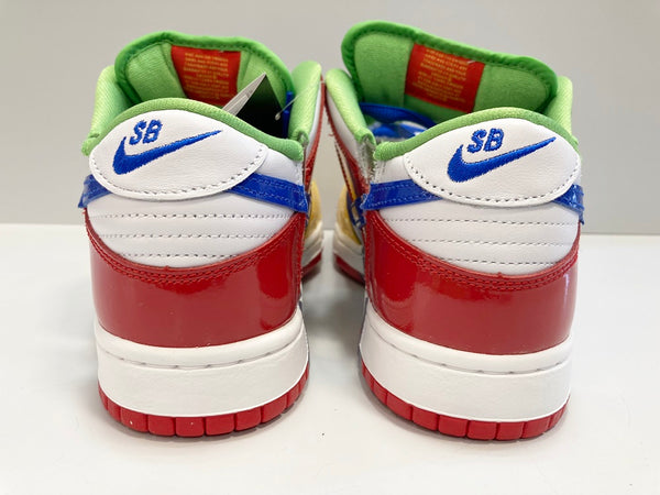 ナイキ NIKE SB DUNK LOW OG QS WHITE/HYPER ROYAL-MEAN GREEN Sandy Bodecker スケートボーディング ダンク ロー オリジナル マルチカラー系 透明 クリア シューズ FD8777-100 メンズ靴 スニーカー マルチカラー 28cm 101-shoes1153