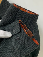 エレファントトライバルファブリックス elephant TRIBAL fabrics 19-20AW 千鳥格子柄 スナップボタン 日本製 EA-WS1906 ジャケット 総柄 グレー Sサイズ 201MT-845